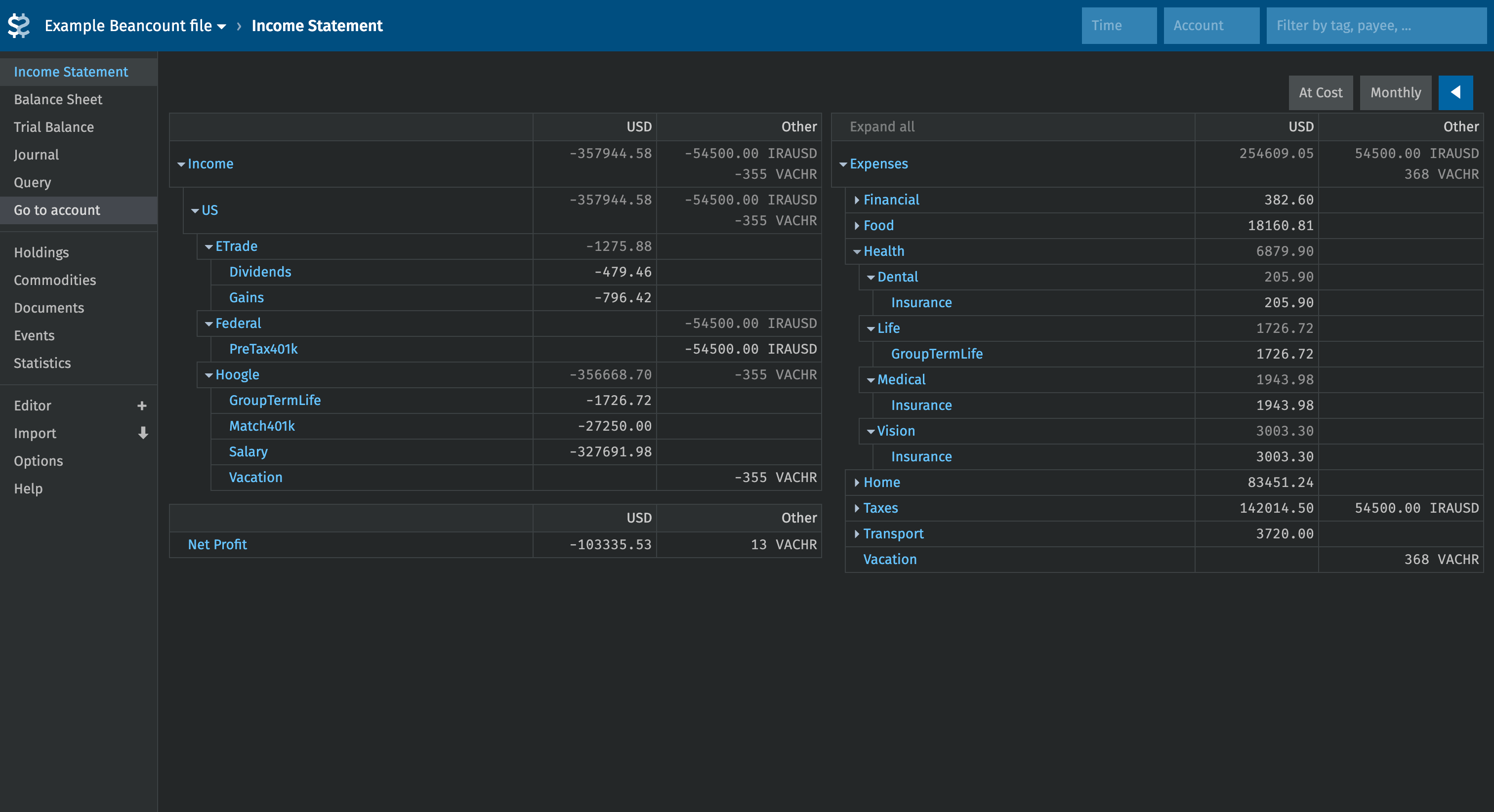 Income Statement