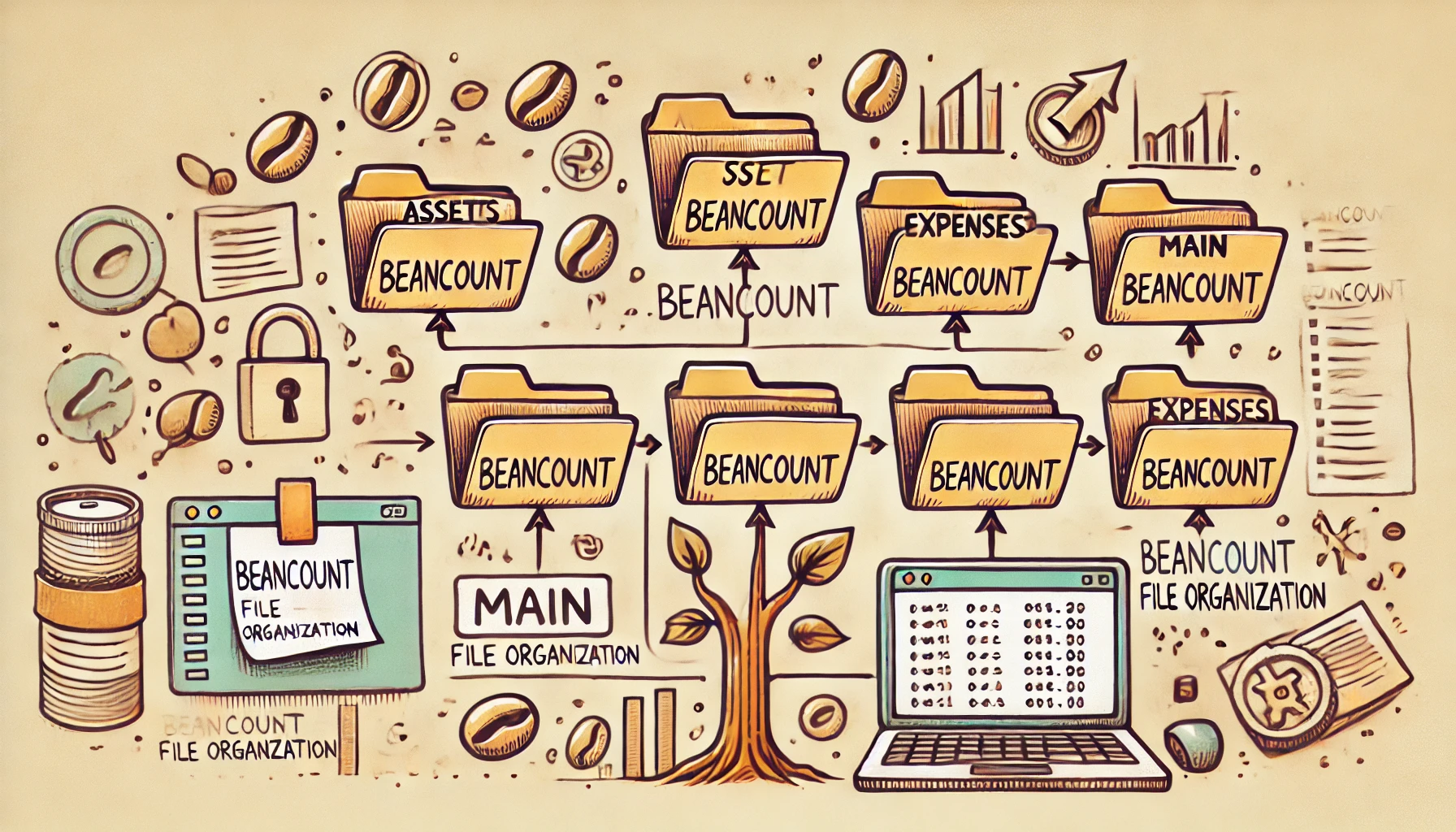 Beancount File Organization