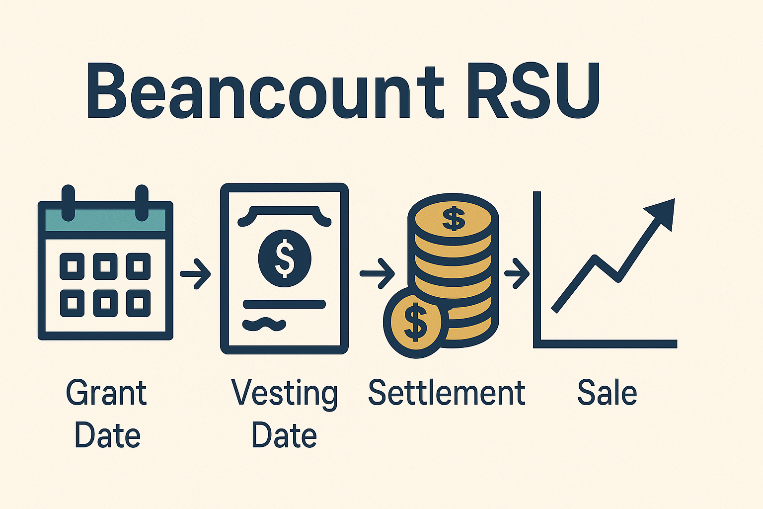 Recording RSU in Beancount